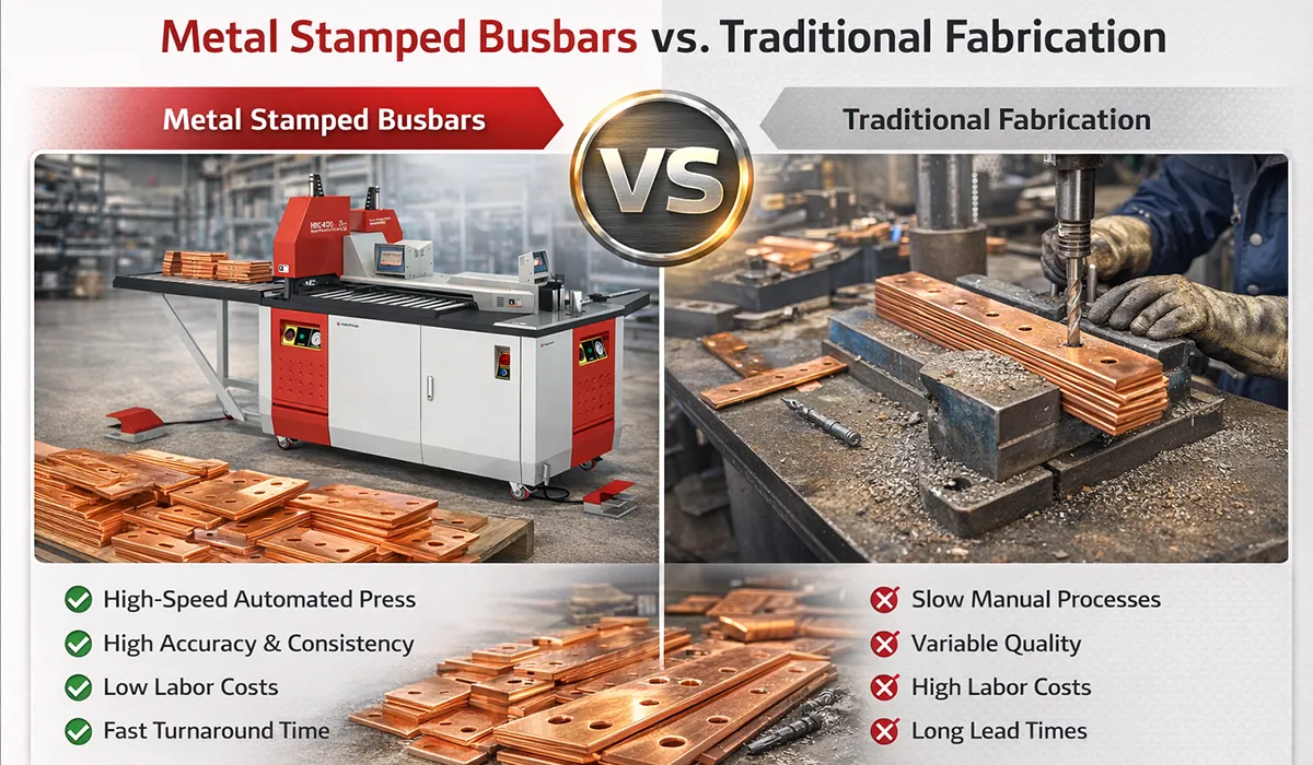 tamped busbar vs traditiona fabricaation