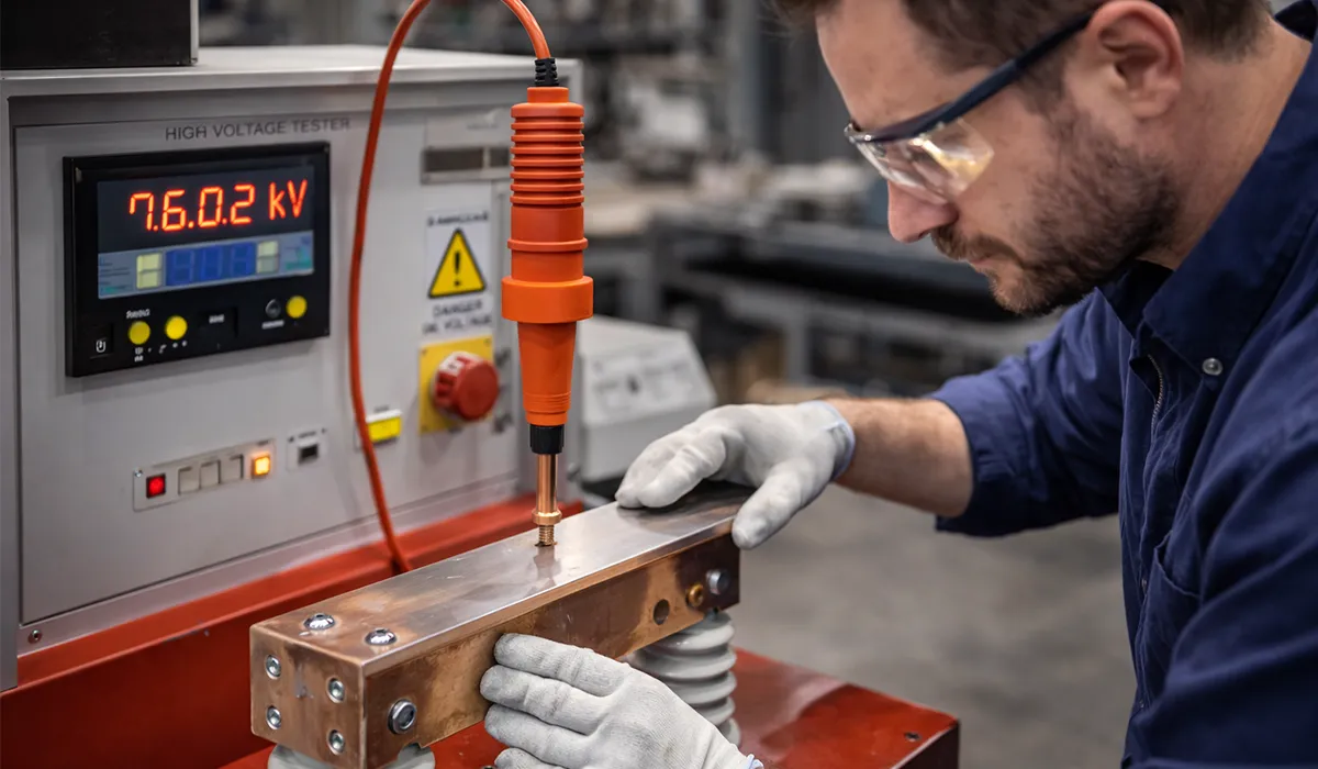 Quality Inspection of busbar