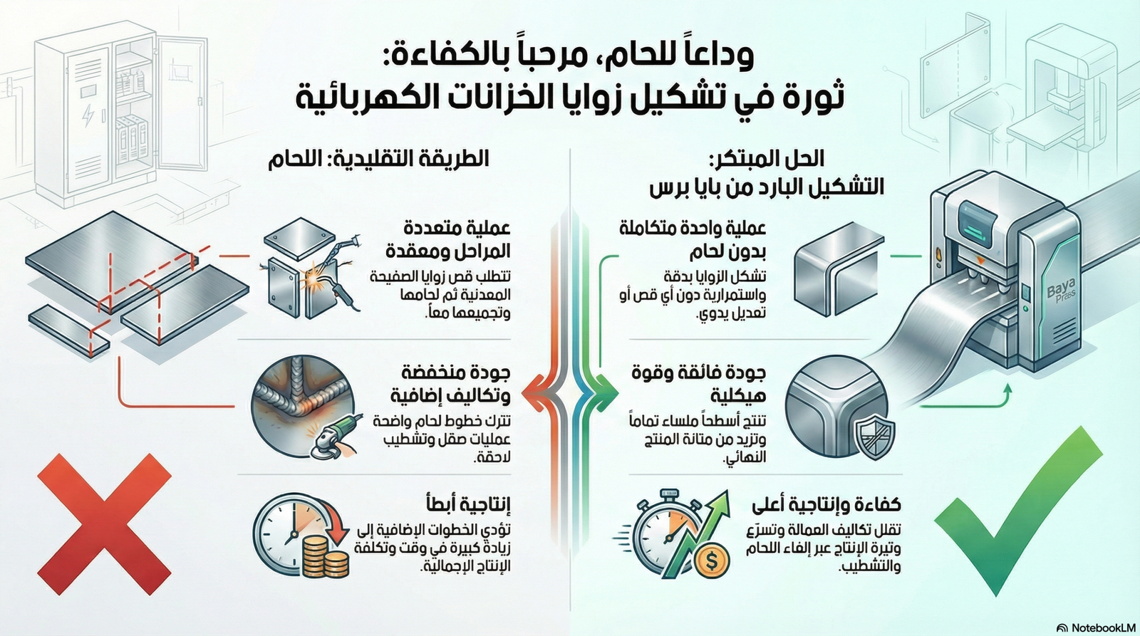 ثورة في إنتاج أبواب اللوحات الكهربائية باستخدام
