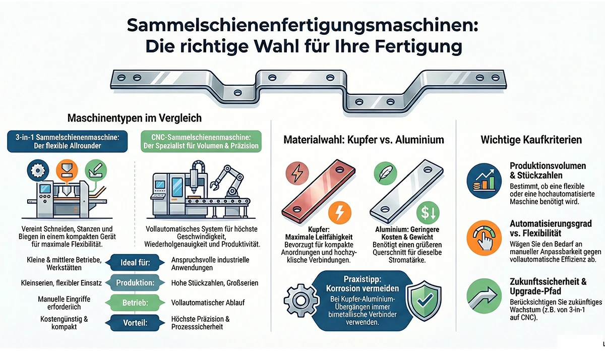 Sammelschienenfertigungsmaschinen
