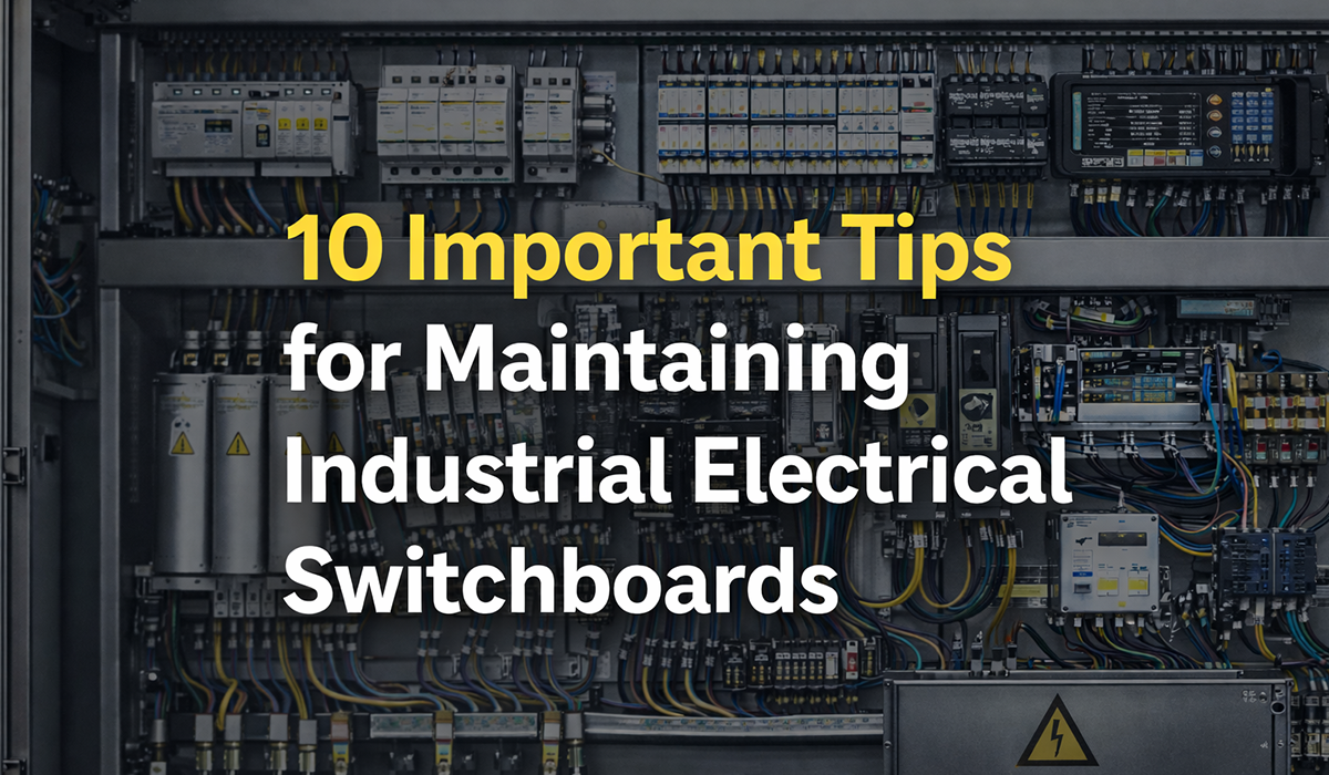 10 Important Tips for Maintaining Industrial Electrical Switchboards