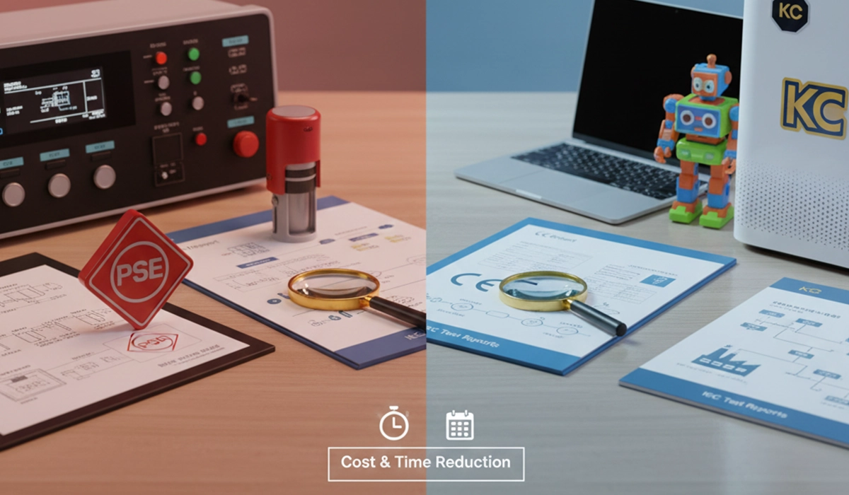 PSE certification Japan: industrial control panels, scope & KC comparison