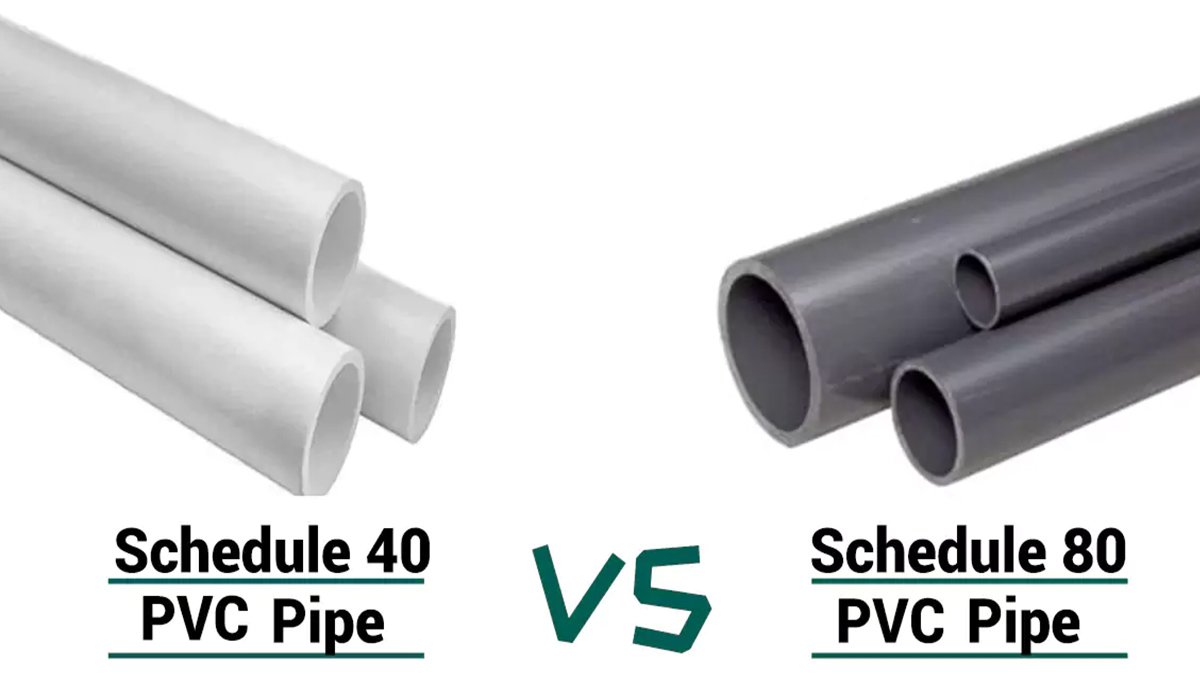 PVC Schedule 40 vs Schedule 80
