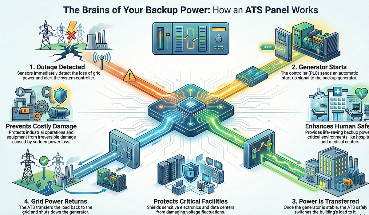 What is ATS panel switch?