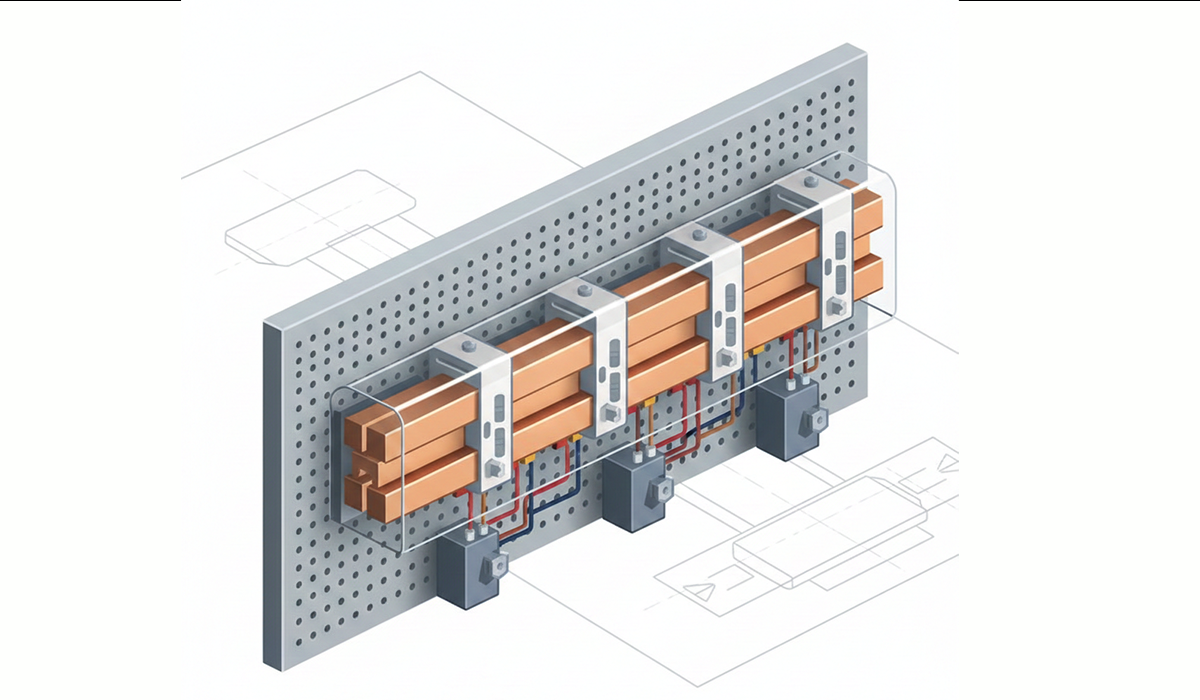 components of industrial electrical panle