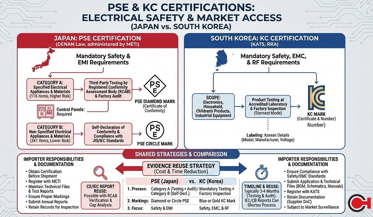 pse and kc certifications 