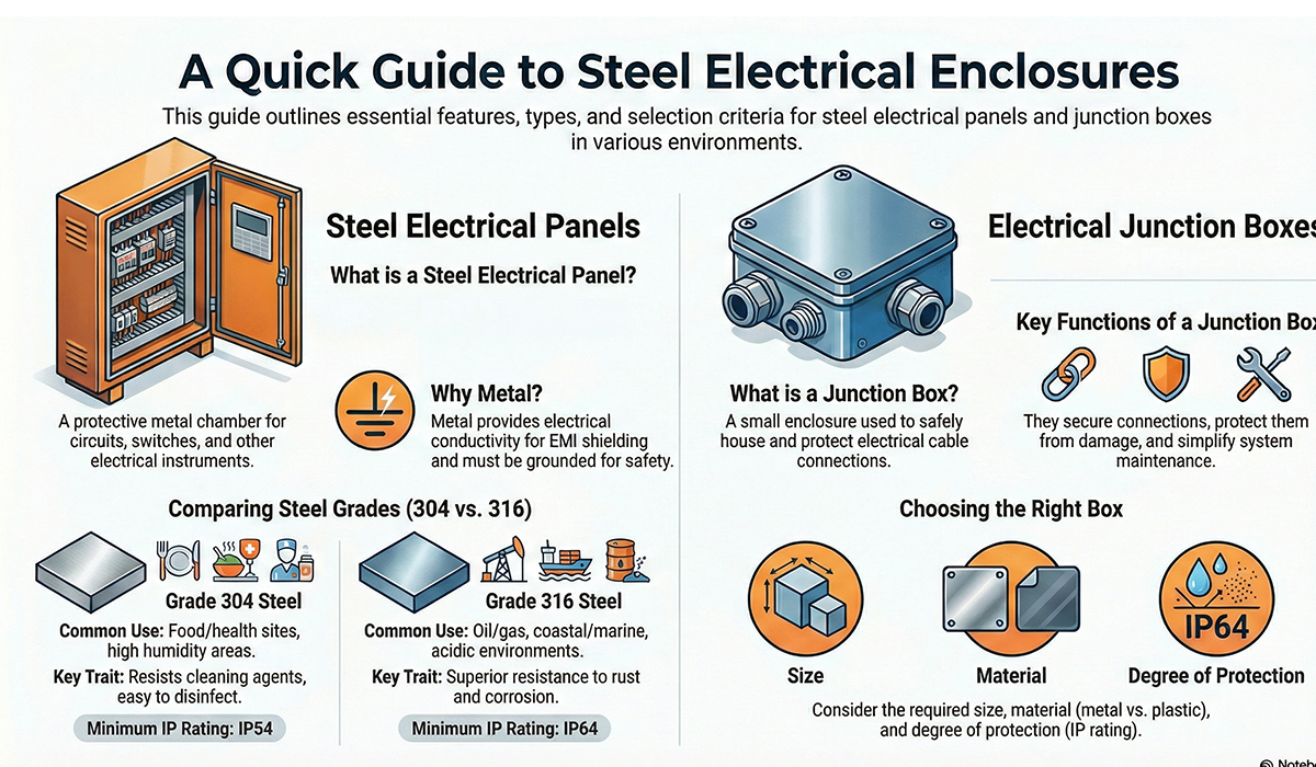 steel electical enclosures