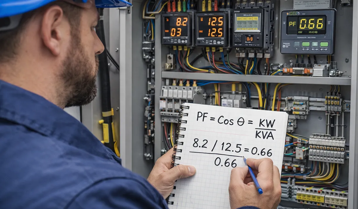 Power Factor in Electrical Panel