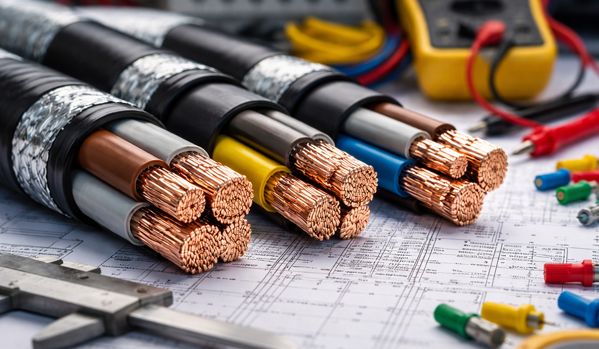 Three-Phase Power Cable