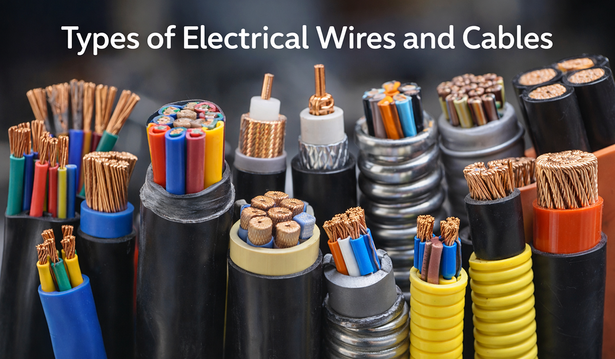 Types of Electrical Wires and Cables