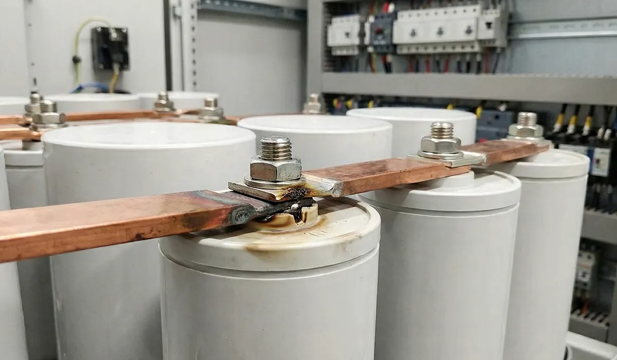 Capacitor Terminal Overheating