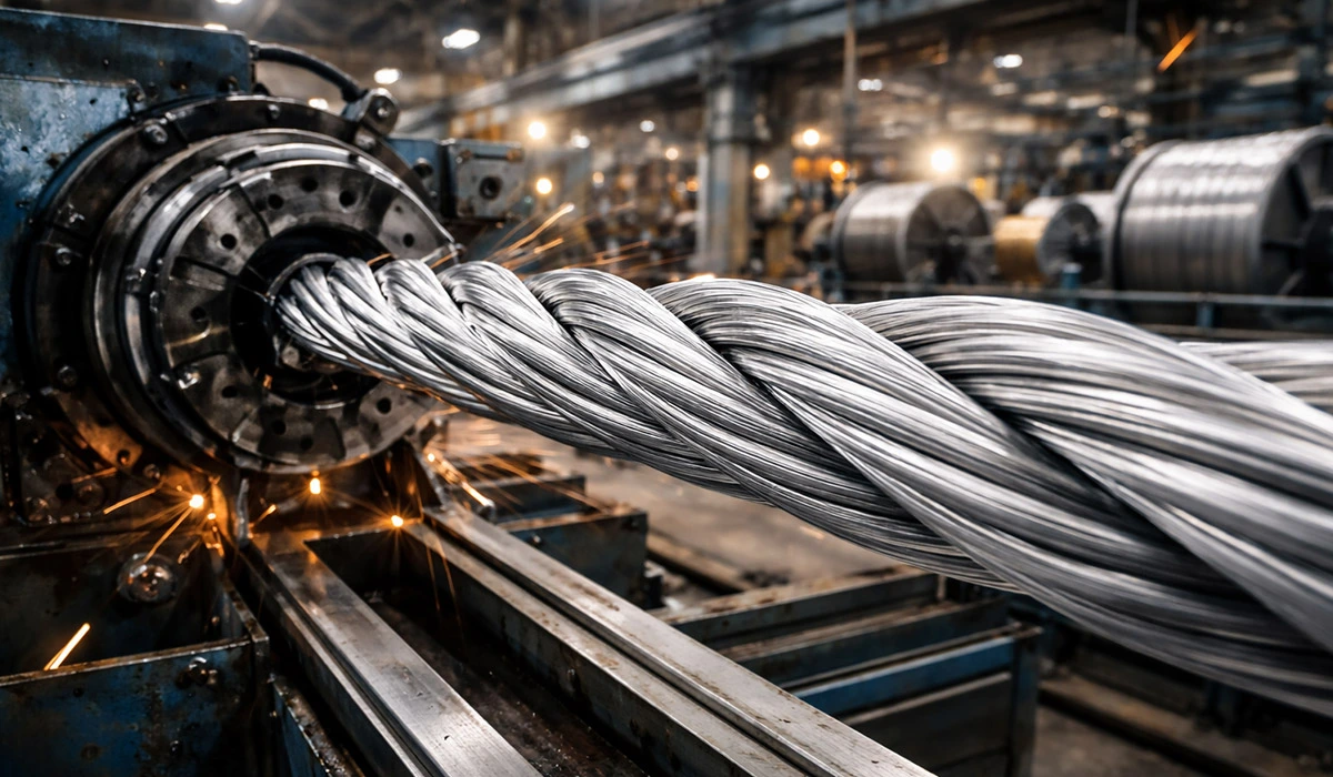 Stranded wire for industrial 