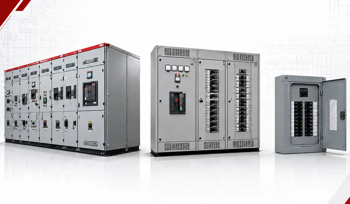 Switchgear vs Switchboard vs Panelboard