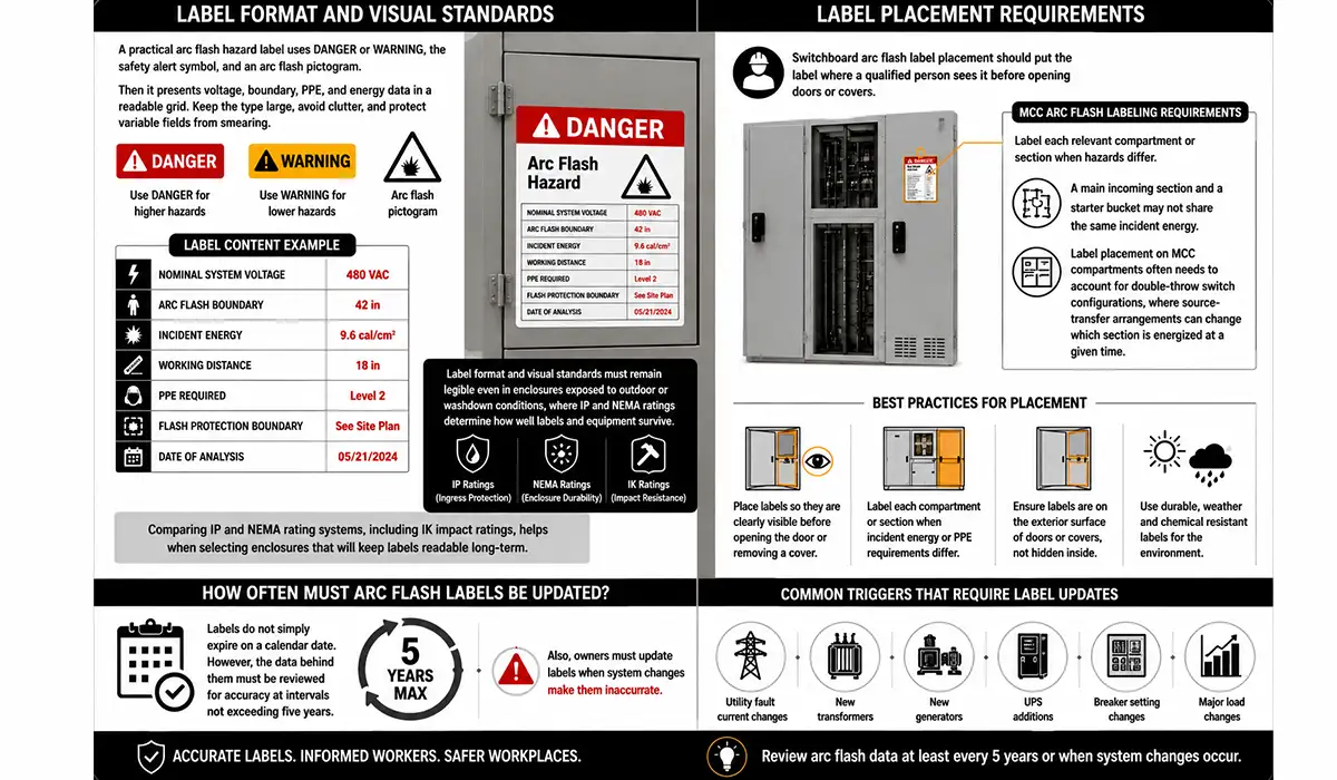 Arc Flash Label