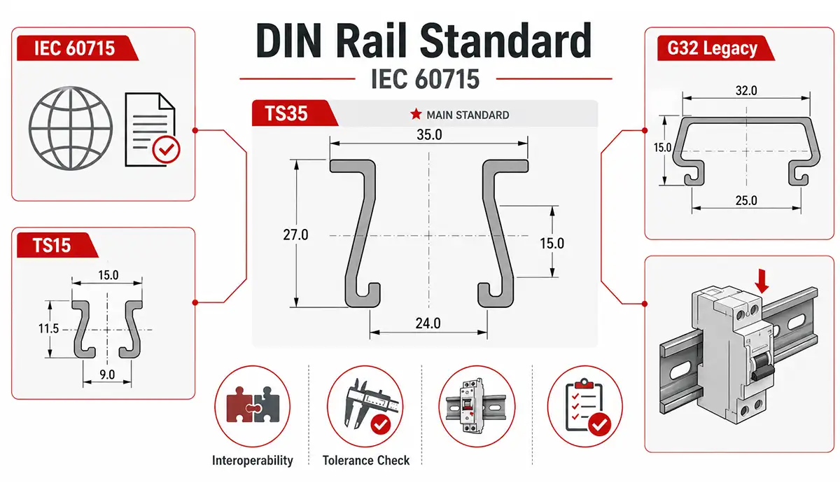 DIN rail standard