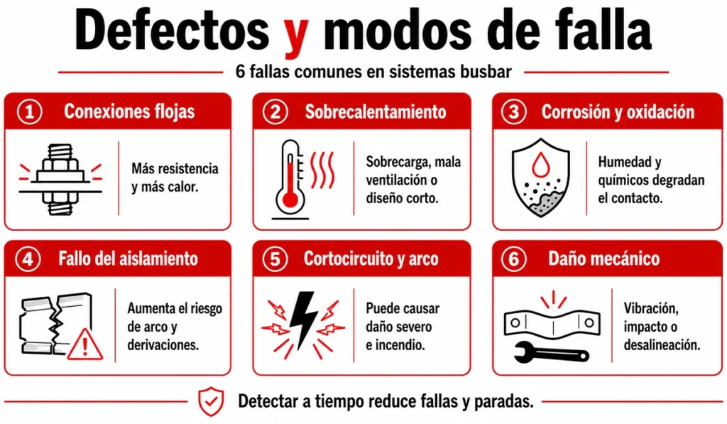 Defectos y modos de falla