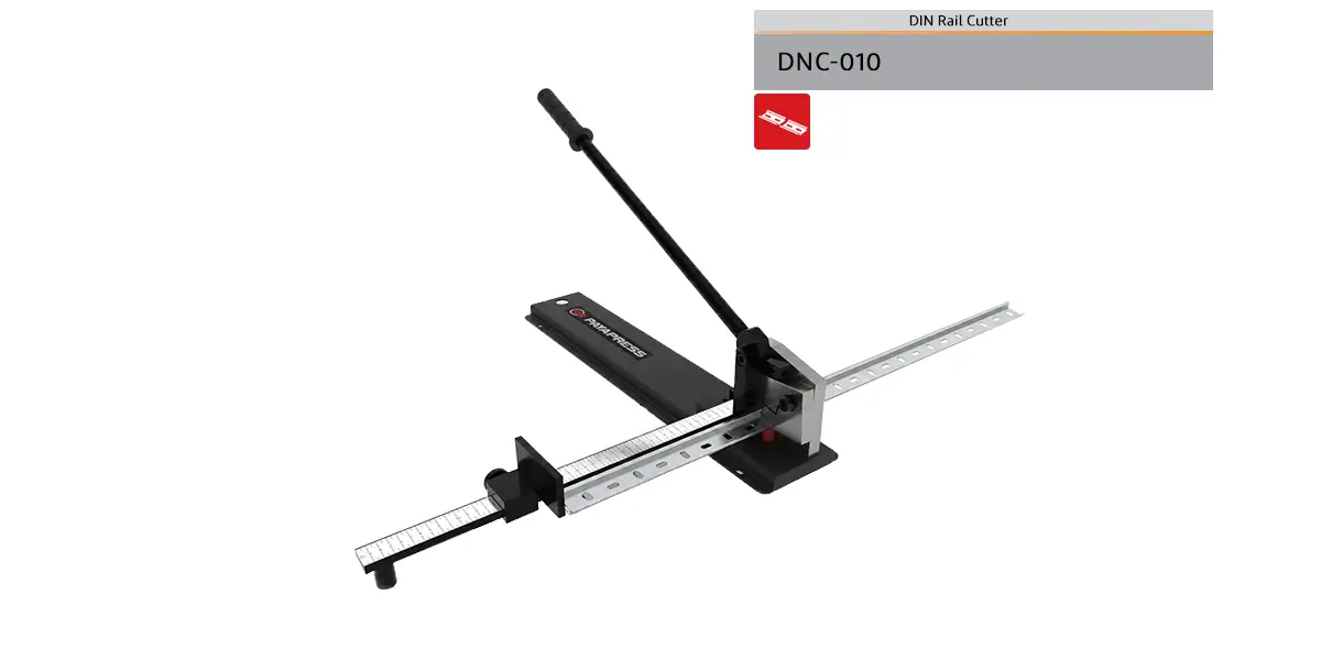 DIN rail cutter