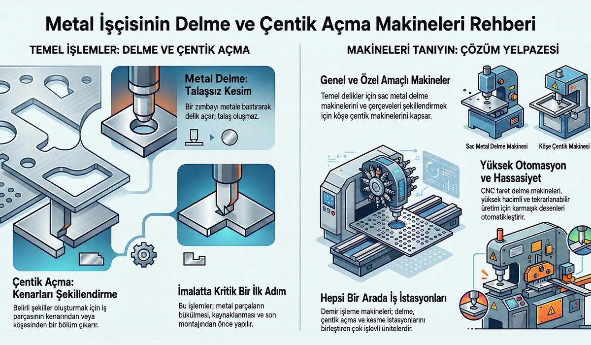 Zımbalama ve makineler rehberi