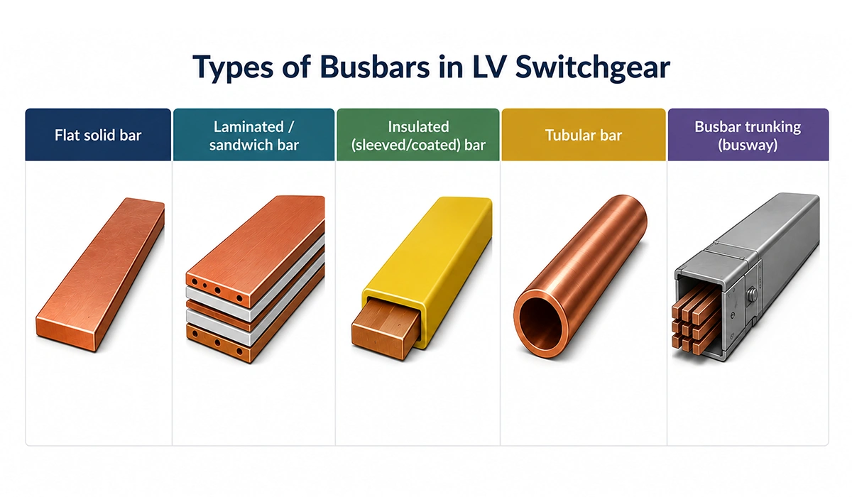 type of busbar