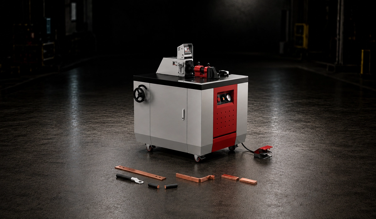 Sammelschienenmaschine für kleine Werkstätten