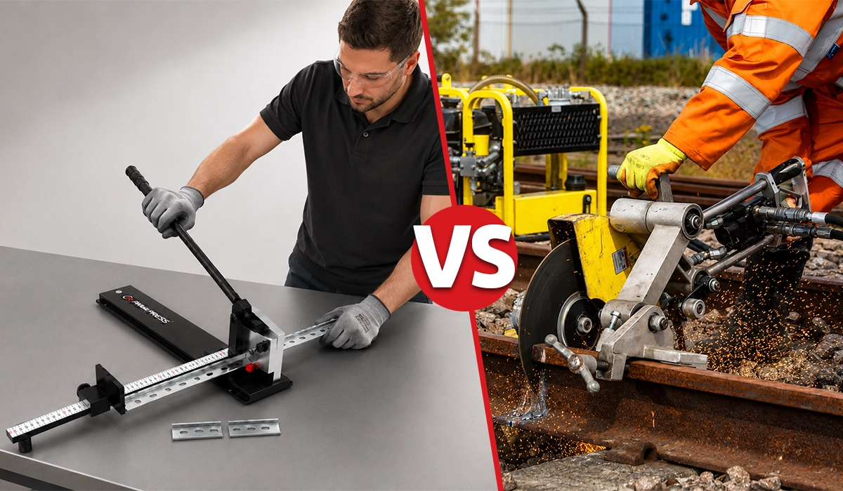 DIN Rail Cutter vs Saw