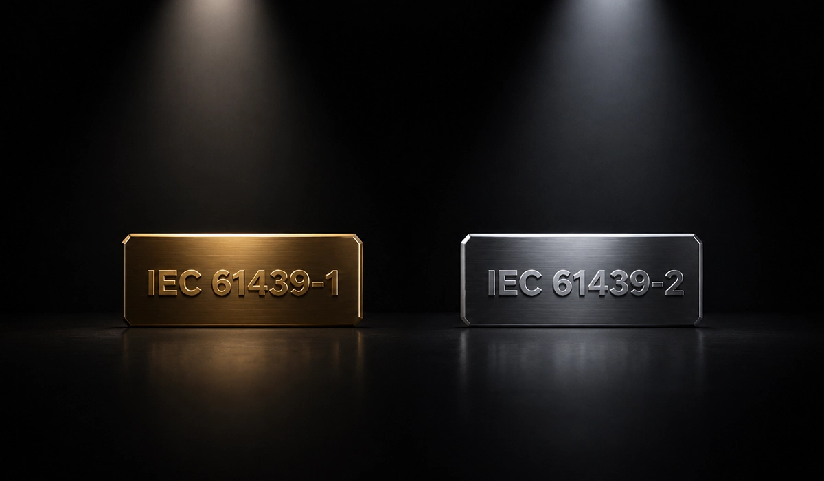 IEC 61439-1 and IEC 61439-2