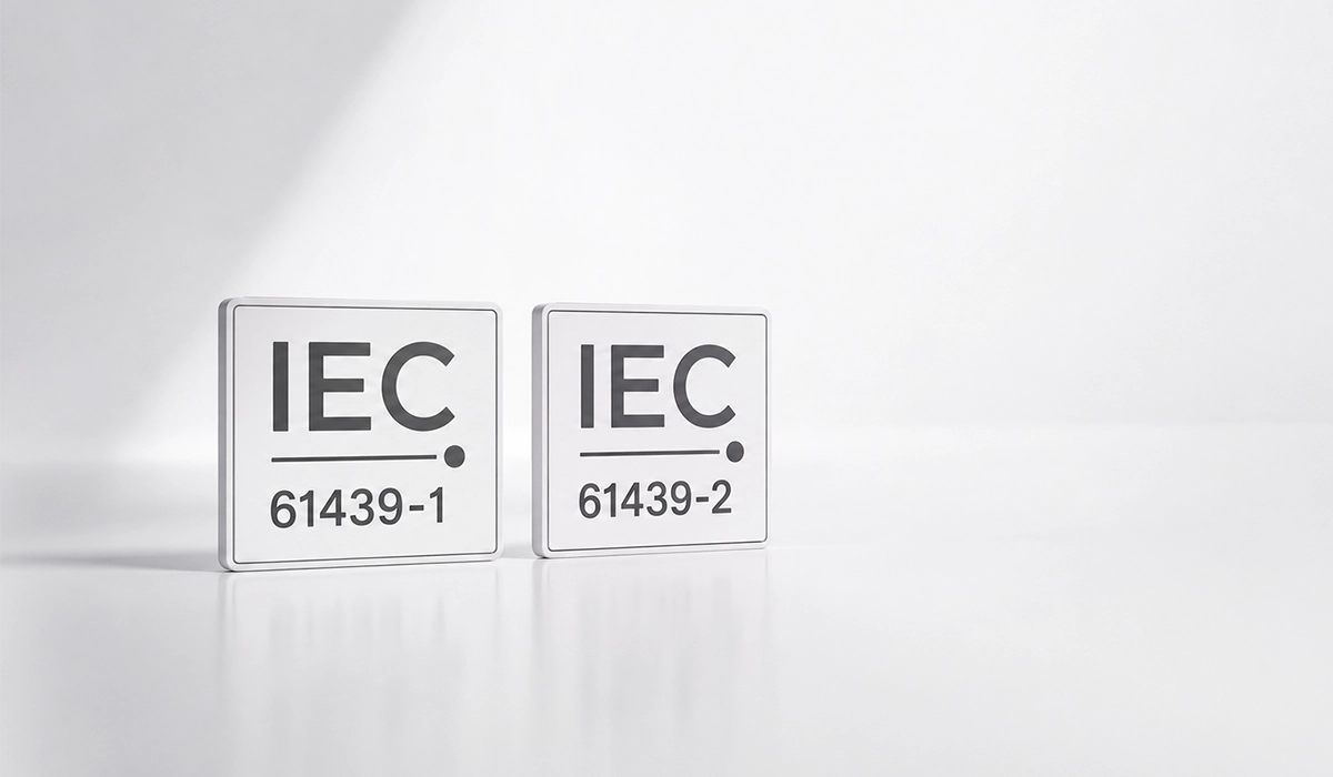 IEC 61439-1 and IEC 61439-2