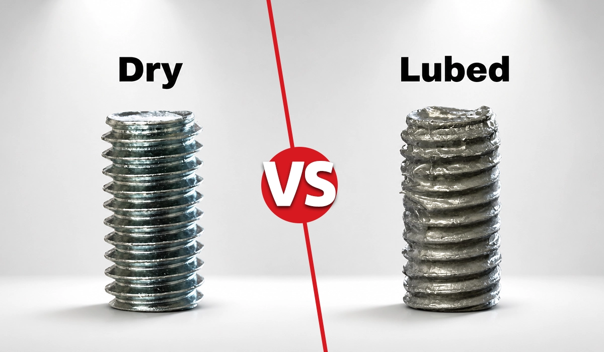 Lubricated vs Dry Bolts