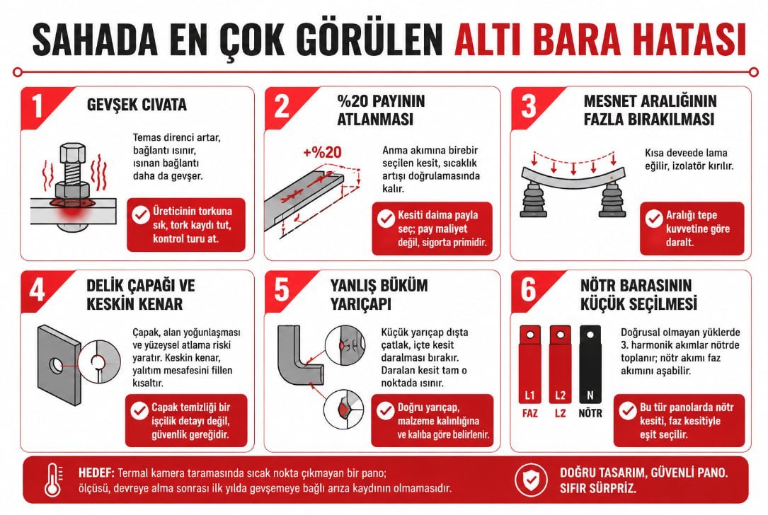 Sahada En Çok Görülen Altı Bara Hatası