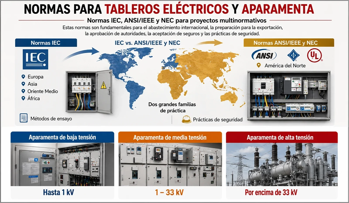 Cómo elegir tableros y cuadros eléctricos: criterios de selección