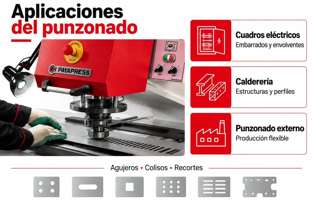 Aplicaciones del punzonado