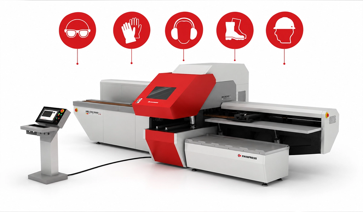 CNC busbar machine