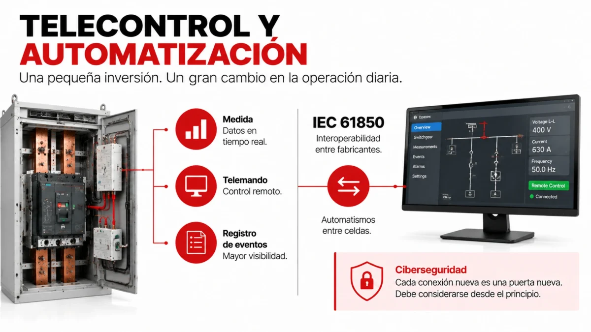 Telecontrol y automatización en la modernización de cuadros eléctricos