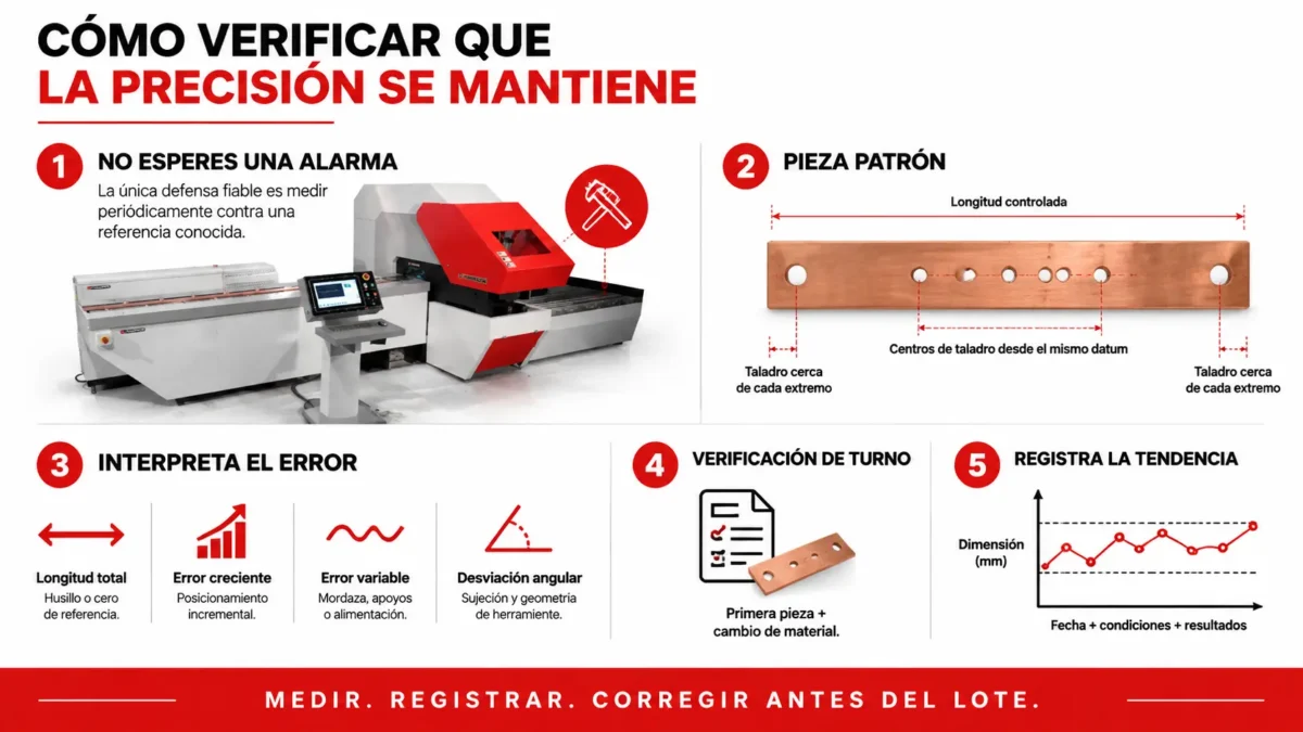 conservar la precisión de la máquina CNC