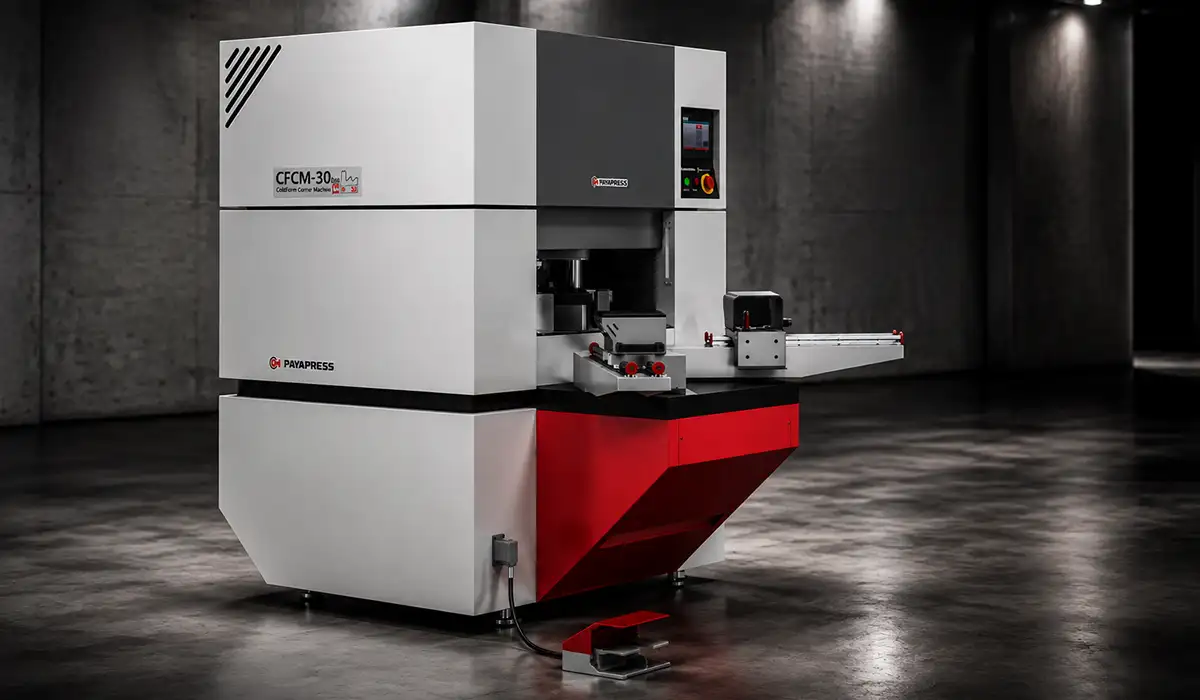 corner forming machine.