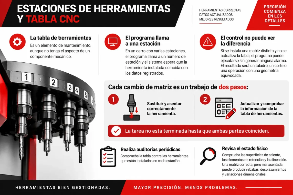 herramientas de CNC