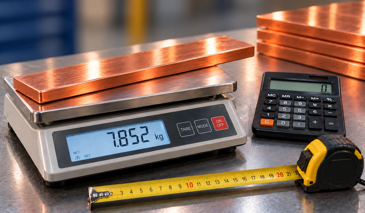 copper weight calculator
