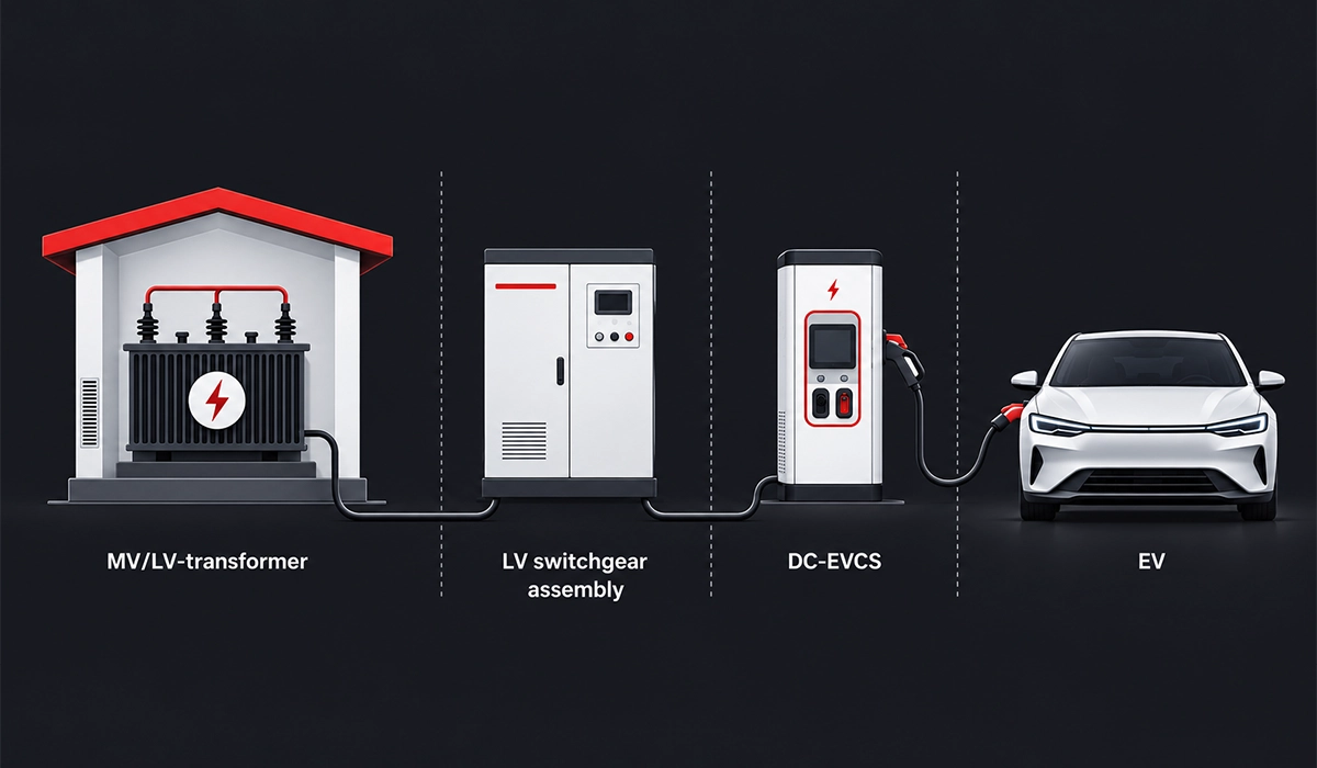 EV charging power distribution