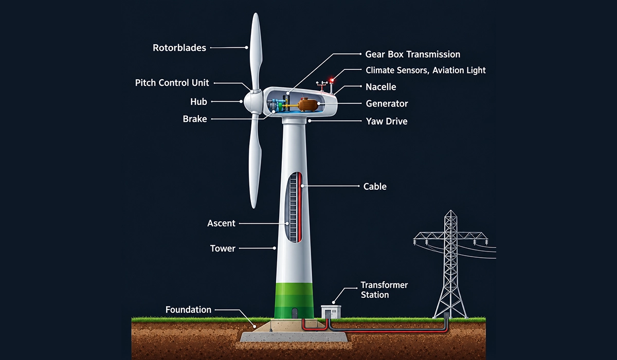 wind turbine electrical system